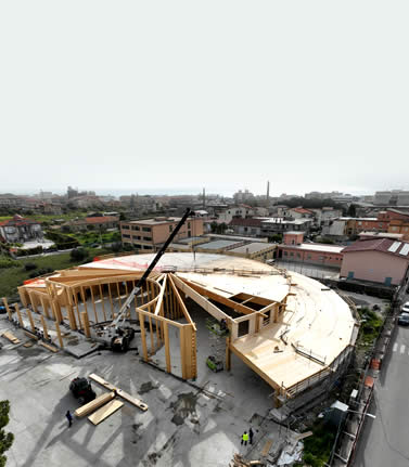 Costruzione in legno Scali Costruzioni Siderno